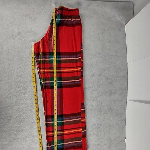 Victoria’s Secret Women's Cotton Red Plaid 2 Pc Pajama Set Size X-Small - Picture 13 of 16